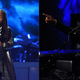 (L-R)Jacquees performs onstage during the 2018 Soul Train Awards, presented by BET on November 17, 2018 in Las Vegas, Nevada. ; Keith Sweat performs on Heart & Soul on March 11, 2016 in Washington, DC.